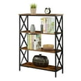 thumbnail image 2 of Convenience Concepts Tucson 4 Tier Bookcase, Barnwood/Black, 2 of 5