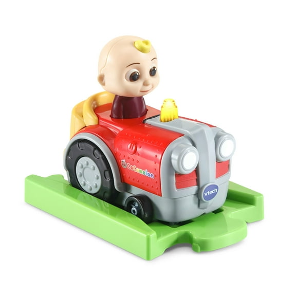 VTech CoComelon Go! Go! Smart Wheels JJ's Tractor & Track with Accessories, Baby and Toddler Toys