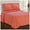 Coral, variant on 100% Premium Cotton Paisley Jacquard Matelassé Coral Ultra-Soft Bedspread & Pillow Sham, 2-Piece Set, Twin by Blue Nile Mills
