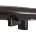 thumbnail image 4 of Vitrina de bate de béisbol de 2 uds, soporte para colgar bate de béisbol, estante Horizontal para bate de béisbol de montaje en pared, soporte para bate de béisbol-Negro, 4 of 5