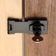 thumbnail image 2 of Paquete de 2 cerraduras de seguridad con cerrojo, resistentes a la corrosión con diseño de tornillo oculto, ideales para proteger su casa, su propiedad y su privacidad personal, tamaño de 3 pulgadas, 2 of 5