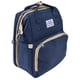 thumbnail image 5 of Mochila multifuncional plegable de gran capacidad para guardar pañales de bebé, ideal para viajes, color azul oscuro., 5 of 14