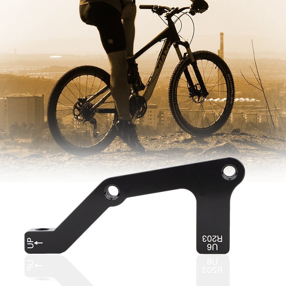 2 PCS BIKE BICYCLE DISC BRAKE ADAPTER CALIPER BOLT BLACK