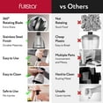 thumbnail image 4 of Fullstar Onion chopper Hand chopper for Vegetables - Stainless Steel Nut chopper Manual Hand Food chopper Handheld Food chopper Vegetable chopper Manual Onion Hand chopper Onion Press choppe, 4 of 4