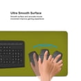 thumbnail image 5 of Disketp Olive Gaming Mouse Mat Long Extended Mouse Pad Desk Mat Non-Slip Rubber Mice Pads Stitched Edges(315.5 x 16 x 0.12 Inches), 5 of 8