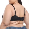 thumbnail image 5 of Tagold Fall Clothes for Womens Wireless Bras,Women's Plus Size Seamless Push Up Lace Sports Bra Comfortable Breathable Base Tops Underwear, 5 of 5