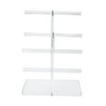 thumbnail image 3 of Organizador de joyas jinwen soporte transparente multifuncional con bandeja, 3 of 8