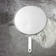 thumbnail image 4 of Splatter Screen Frying Pan Cover Hot screen cover Oil Grease Splash Guard Stainless Steel Protector Home Kitchen Accessory, 4 of 9