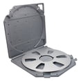 thumbnail image 3 of AOOOWER 10inch Tape Reel Storage Box With Secure Hold Protective Case For Auditory Cassettes And Empty Reels, 3 of 11
