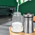 thumbnail image 7 of 2pcs Salt and Pepper Shakers,Stainless Steel Glass Shaker for Salt Powder Sugar Cinnamon Pepper, Spice Dispenser with Adjustable Pour Holes, 7 of 7
