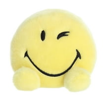 Aurora - Mini Yellow SMILEYWORLD - Palm Pals 4.5" Wink - Vibrant Stuffed Animal