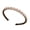 White, variant on Workout Hairband For Face Washing Soft Braided Fabric NonSlip Teeth Grip Hair Holder Short Strands Hair Styling Tool