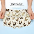 thumbnail image 3 of Yiaed Chicken Cartoon Print Boys' Boxer Briefs Cotton Casual Stretch Comfort Boys Boxers - Kids Boxer Briefs Underwear for Boys (6-18)-Large, 3 of 5