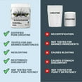 thumbnail image 3 of Creature® Creatine Monohydrate – NSF Certified for Sport®, Tested for 288+ Banned Substances– Pure Micronized Powder for Muscle, Growth, Strength, Recovery & Brain Support – Unflavored, 60 Servings, 3 of 6