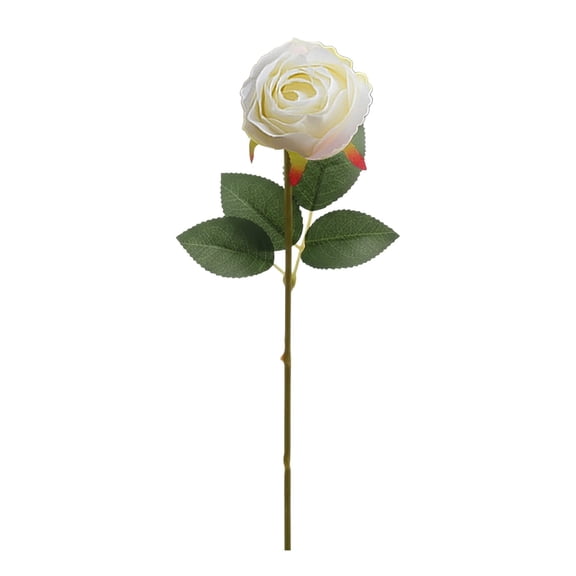 Realistic Artificial Rose Flower Bouquet, Faux Floral Stems for Wedding Centerpiece Table Vase Home Kitchen DIY Craft Indoor Outdoor Decor