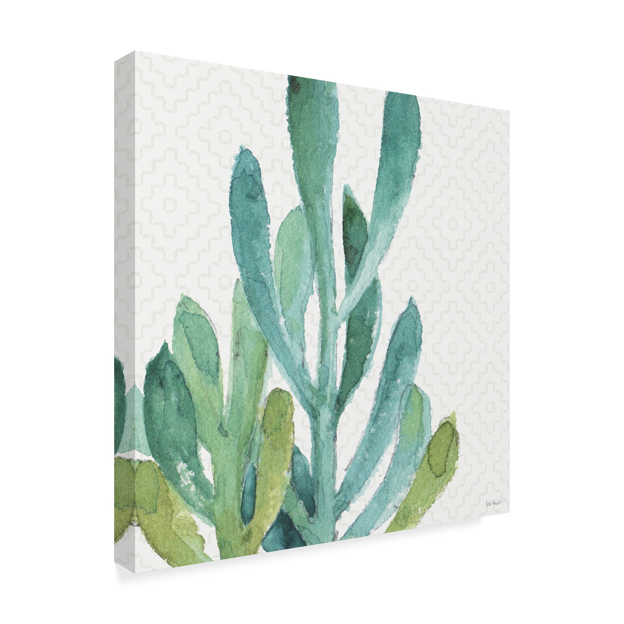 Trademark Fine Art 'Mixed Greens XXXVII' Canvas Art by Lisa Audit