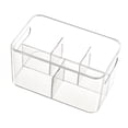 thumbnail image 3 of Organizador de maquillaje con 5 ranuras, estuche transparente para lápiz labial, organizador de maquillaje, vitrina para cosméticos, para dormitorio,, 3 of 8