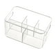 thumbnail image 3 of Organizador de maquillaje, brochas, organizador de escritorio transparente, estuche para lápiz labial para tocador y sala de estar., 3 of 9