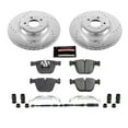 thumbnail image 3 of PowerStop Rear Z23 Evolution Sport Carbon-Fiber Ceramic Brake Pad and Drilled & Slotted Rotor Kit Fits: BMW Select Models K7087, 3 of 10