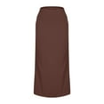 thumbnail image 5 of PUMISAS Elegant Hip-Wrapping Skirts For Women High Waisted Skirts High Waist Solid Color Casual Tight Skirt, 5 of 6