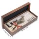 thumbnail image 5 of Pluma Pluma Caja de regalo Pluma Conjunto de tinta Estilo industrial antiguo Forma de engranaje Decoración de metal Color dorado Regalo perfecto Amonsee No, 5 of 5