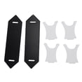 thumbnail image 2 of Desktop Sword Rack, Sword Storage Stand Transparent Brackets Stylish Design Acrylic Material Sturdy and Stable 2 Sets  for Sabres Daggers Wands for End Table, 2 of 7