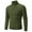Olive Green, variant on TFEOQRY Pullover Sweater for Men Solid Color Retro Striped Comfortable Knitwear Long Sleeved Round Neck Sweater Top Olive Green