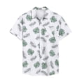 thumbnail image 5 of COOFANDY Men's Hawaiian Shirts Short Sleeve Tropical Shirts Summer Beach Clothes for Men, 5 of 6
