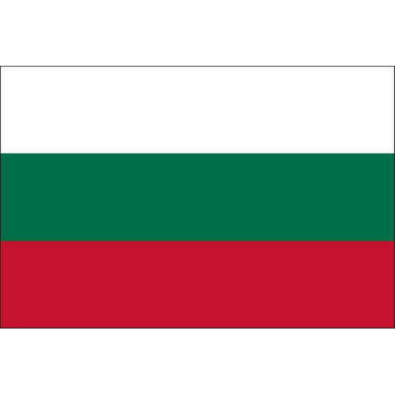 Y H M National Flag Bulgaria Flag 4 x 6 feet Bunting For Marine Industrial Use
