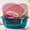 Blue, variant on Bowayaoa Collapsible Bucket , Cleaning Mop Bucket Space Saving Silicone Tub for Laundry Storage Camping, Portable Wash Basin for Home & Car, Compact Utility Plastic Bucket