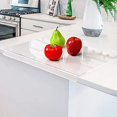 thumbnail image 3 of Acrylic Cutting Board Clear Cutting Board For Countertop Great Kitchen Essential Gadgets & Decor For Meat Vegetable Sandwich Pizza And Cake 45*40（3MM） square, 3 of 5