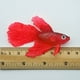 thumbnail image 3 of Decoración de tanque de peces de acuario Betta con efecto brillante suave de silicona artificial (rojo), 3 of 5