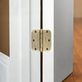 thumbnail image 7 of Baldwin Br7024 3.5" X 3.5" Solid Brass 5/8" Radius Corner Plain Bearing Mortise Hinge -, 7 of 7