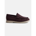thumbnail image 2 of Wonder Nation Little and Big Boys Faux Suede Loafer Shoes, 2 of 4