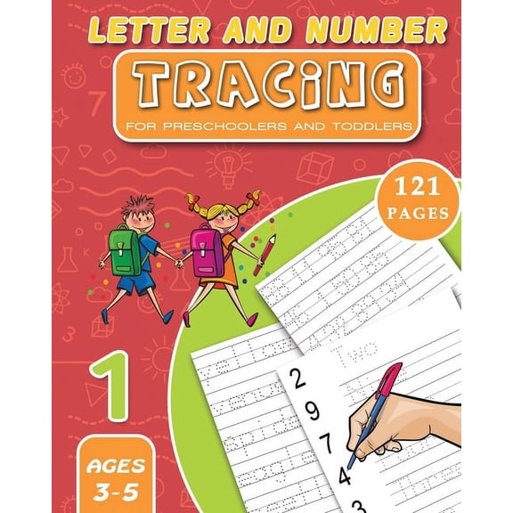 Letter and Number Tracing: for Preschoolers and Toddlers (Paperback)