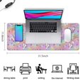 thumbnail image 5 of Long Mouse Pads for Desk,Colorful Cartoon Unicorn Pattern Desk Mats on Top Of Desks, Desk Mouse Pad Extra Large with 3mm Non-Slip Base and Stitched Edge for Gaming,Office,Work,Home 31.5"x11.8", 5 of 6