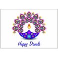 thumbnail image 2 of Zaffron Diwali Holiday Greeting Cards (Diwali Light Design 10 pack), 2 of 3