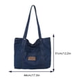 thumbnail image 4 of Bolso para Mujer Bolso Gran Capacidad para Diario para Mujer (azul Oscuro), 4 of 9