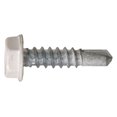 thumbnail image 1 of Tornillo autoperforante Hillman con cabeza de arandela hexagonal #10 x 3/4, blanco, 1 of 2