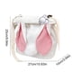 thumbnail image 3 of Mochila de Conejo de Pascua, Ornamento, Bolsa de Regalo, Bolsa para Almacenar Objetos Pequeños, Mochila para Exteriores, Decoración para Vacaciones de Pascua, 3 of 6