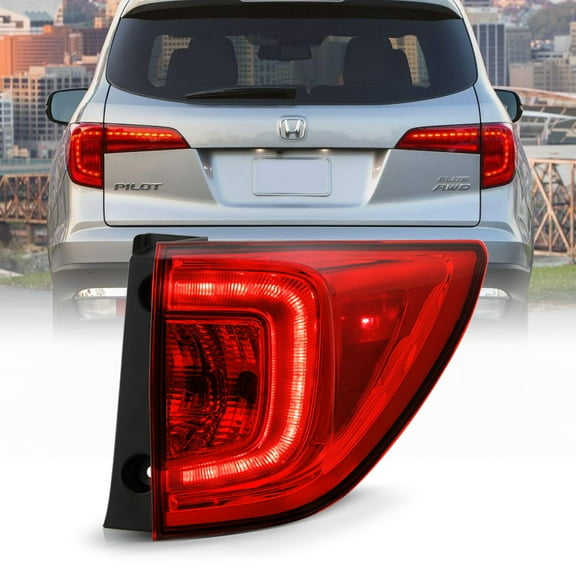 For 2016 2017 2018 Honda Pilot Factory LED Tail Light Lamp Outer Passenger Side