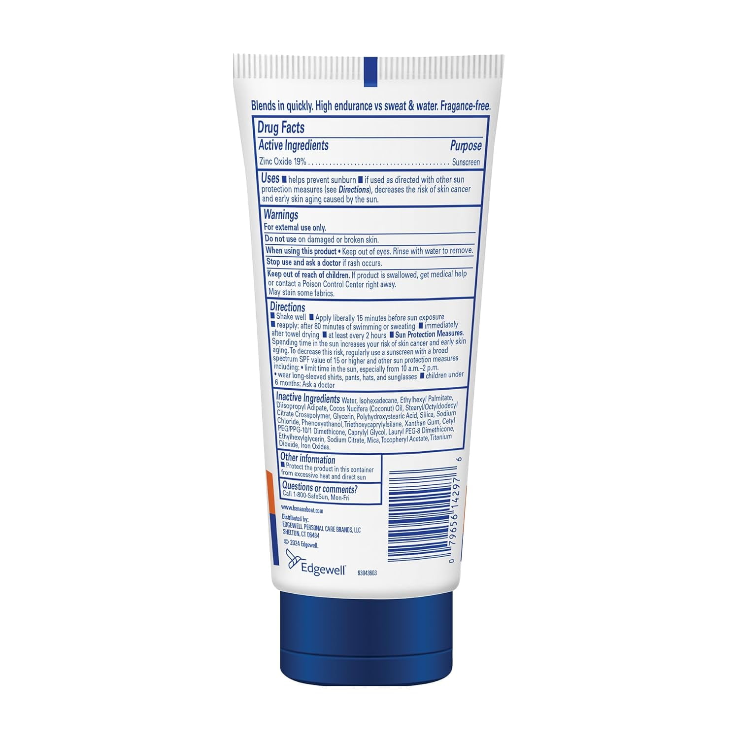 Banana Boat Mineral Sport Lotion, SPF 50 5 fl oz (2 Pack)