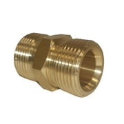 M22 14mm to M22 15mm Hose Adapter, Hose to Hose Coupler for Power Pressure Washer - Connects Two Hoses
