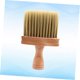 thumbnail image 5 of Cepillo profesional para el cuello de barbero con mango de madera cómodo para una fácil limpieza del cabello en el salón., 5 of 5