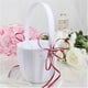 thumbnail image 3 of Wicker Rattan Flower Basket, Wedding Flower Girl Basket, Wicker Hand Woven Basket with Handle, 3 of 5