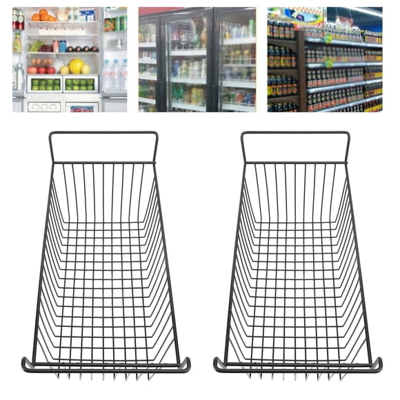 Conclusos Organizadores De Congelador De Cofre, Cestas De Congelador De 2 Paquetes Para Canasta De Congelador De Carnes Congeladas En El Pecho Para La