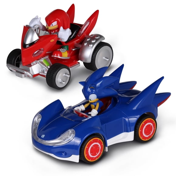 Pull-Back Racers NKOK Sonic The Hedgehog Knuckles & Sonic