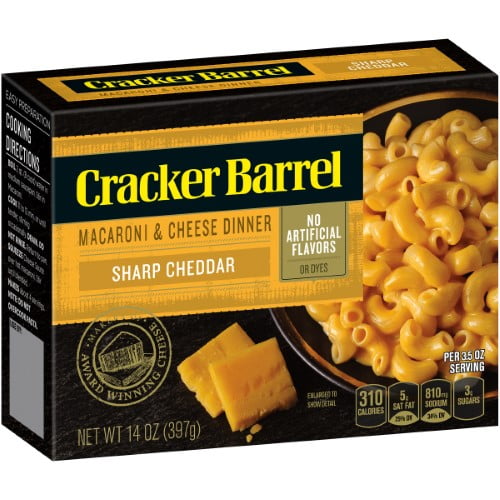 Cracker Barrel, Macaroni & Cheese Dinner (Pack of 3)