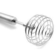 thumbnail image 4 of Stainless Steel Egg Beater Hand Whisk Spiral Blender Mixer Baking Cooking Tools Kitchen Gadget, 4 of 9