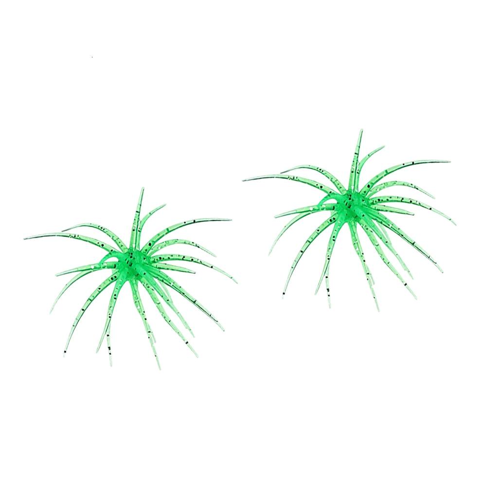 Lerpwige Stream Ready Soft Fishing Lure 6Cm Skirted Pair with Shore Casting Use